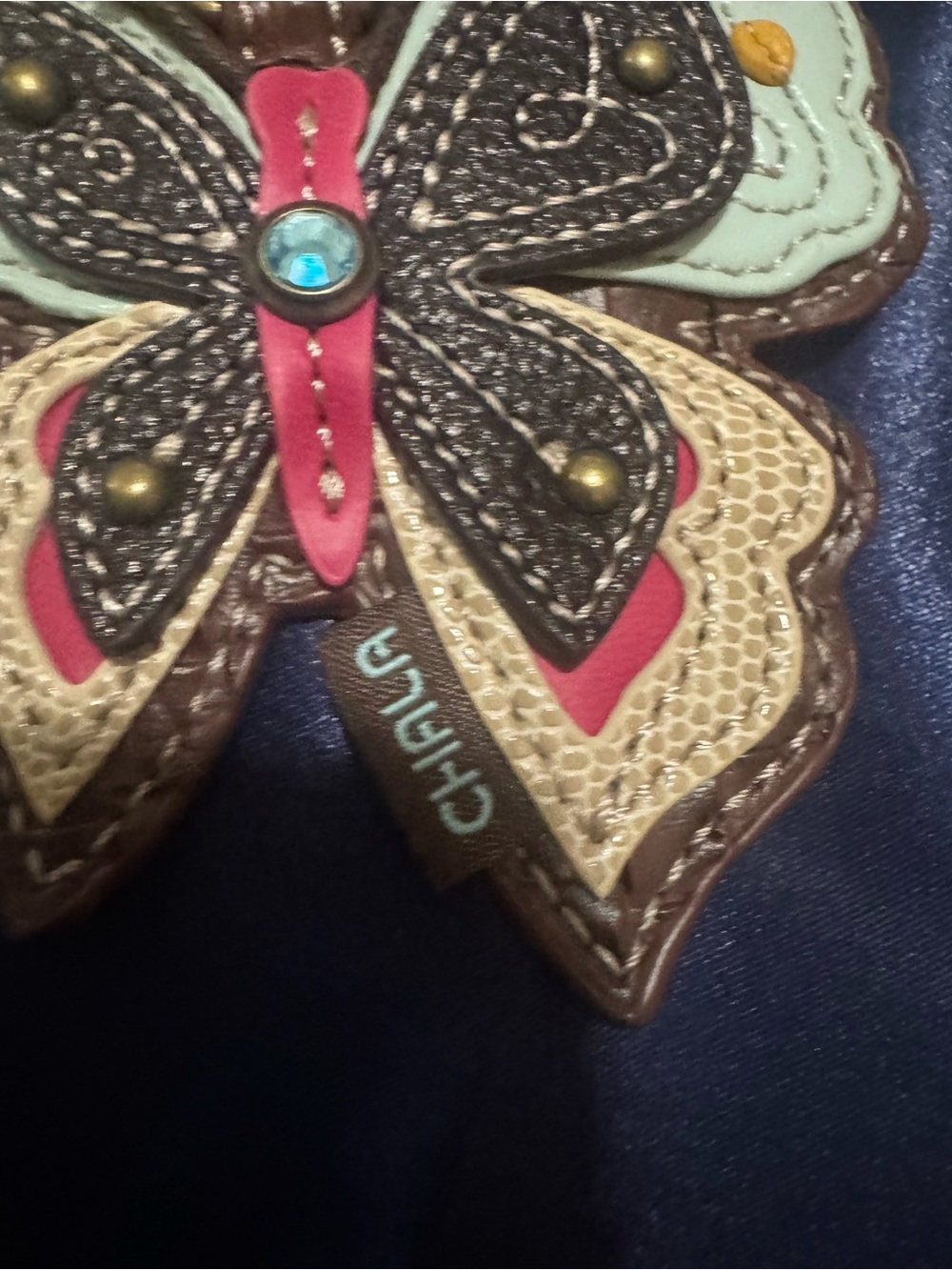 RESERVED ‼️‼️Chala Multicolor Butterfly Keychain Charm - Picture 2 of 5